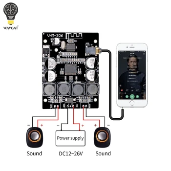 TPA3118 2x30W 9-26V DC Stereo audio Bluetooth 4.2 Digitálny Zosilňovač Rady hobby Hračky Model amplificador zosilňovače D3-001