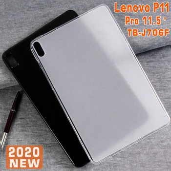 TPU puzdro Pre Kartu Lenovo P11 Pro 11.5 palcový 2020 slim silikónové puzdro Pre Lenovo P11 Pro J706F J706N J706L Tablet späť prípade Funda