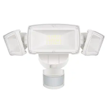 Tri Hlavy LED Bezpečnostné Svetlá Pohybu Vonkajší Snímač Pohybu Svetlo Vonkajšie 39W 230V Snímač Pohybu Záhrada Vodotesné Svietidlo