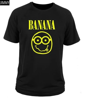 Tričko t-shirt prisluhovači monion nirvana banán