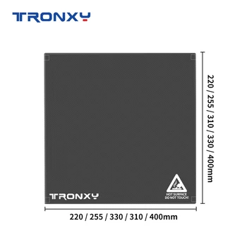 Tronxy 3d Tlačiarne 220*220/330*330 mm Hotbed sklíčko Použitie za Tepla Posteľ Stavať Doska 3d Tlač