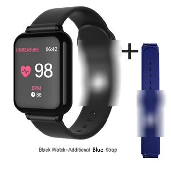 Trozum b57 žena smartwatch 1.3 ips monitor srdcovej frekvencie, krvného tlaku smart hodinky y77 nepremokavé dwaterproof inteligentný náramok b57c