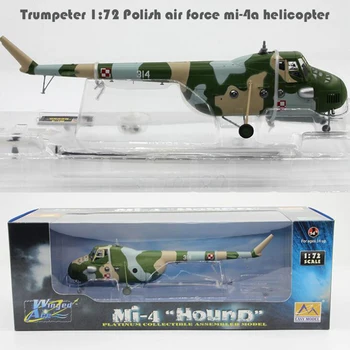 Trumpeter 1:72 poľské letectvo mi-4a vrtuľník 37082 hotového výrobku model