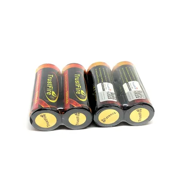 TrustFire Farebné 3,7 V 5000mAh 26650 Nabíjateľná Chránené Batérie, Lítiové Batérie s PCB Pre Baterky Baterky