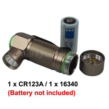 TrustFire Z1 Cree XP-E Q5 280 Lumenov 3-Režim LED Baterka (1 x CR123A / 1 x 16340)