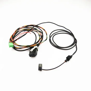 TUKE Auto Bluetooth Konektor Zapojenie Vedenia Kábel + Mikrofón Pre VW Passat B6 Jetta MK6 Golf 5 6 Tiguan RCD510 RNS510 1K8 035 730 D