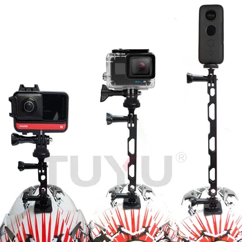 TUYU Hliníkové Selfie Rozšírenie, Rameno Predĺžil Tyč Držiak pre Gopro Max DJI Osmo Insta360 Jeden R X Akčné Kamery Príslušenstvo