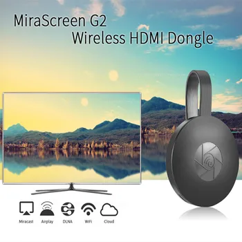 TV Stick Bezdrôtový WIFI Prenosné Displej Dongle Displeji Prijímača 1080P HDMI kompatibilné Miracast pre zrkadlenie videa pre IOS a Android