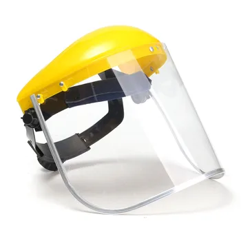 Tváre Ochrana 33x20.3 cm PVC Transparentné Bezpečnostné Tváre Štíty Obrazovke Náhradné Clony proti oslneniu Anti-Sliny Prachotesný Hlavy, Očí, Masku na Tvár