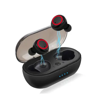 TWS Bezdrôtové Slúchadlá HiFi Stereo Bluetooth headset hráč športové slúchadlá s Nabíjanie Box slúchadlá pk tws i12 pre xiao huawei