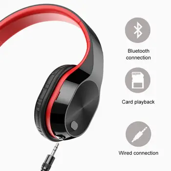 TWS Bezdrôtové Slúchadlá Šport Bluetooth Stereo Slúchadlá Nepremokavé Skladacia Hlava-montáž Na Iphone Huawei Xiao Hudby Headse