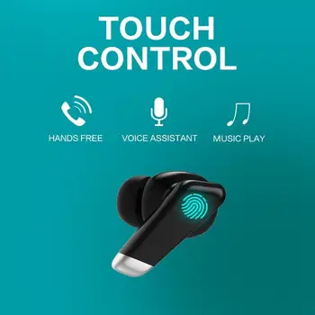 TWS Bluetooth 5.0 Slúchadlá Bezdrôtové štupľov 9D HiFi Stereo Hluku Zrušiť Handsfree Slúchadlá S Mikrofónom Športové Nepremokavé