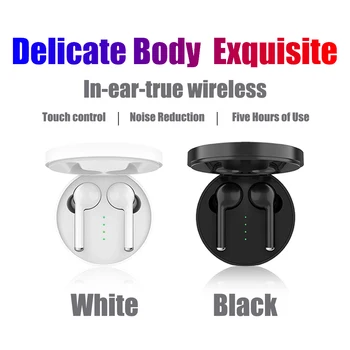 TWS Bluetooth 5.0 Slúchadlá Stereo Športové Bezdrôtové štupľov Dual Mic In-ear Headset Bluetooth Slúchadlá Pre Xiao Huawei iPhone
