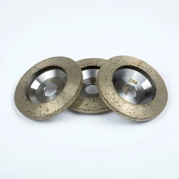 Uhlovú brúsku diamantových brúsnych diskov na spekanie skla kolesa kameň, sklo lemovanie bronz brúsenie disk Spekaných Diamond Koliesko