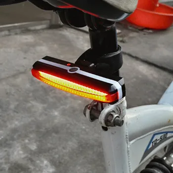 Ultra Jasné Svetlo na Bicykel USB Nabíjateľné Bicykel zadné Svetlá Zadné LED Cyklistické Bezpečnosti Baterka Príslušenstvo 88 B2Cshop