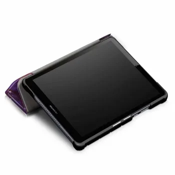 Ultra Slim PU Kožené Stojan Prípade Huawei MediaPad M5 Lite 8 Prípade Tabletu Kryt Na Huawei M5 Lite 8.0 JDN2-AL00/W09 +Film+Pero