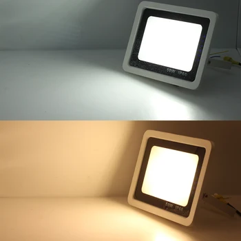 Ultra-tenký LED Svetlomet 220V 10W 30W 50W 100W LED Reflektor Flood Light Nepremokavé Pozornosti Vonkajšie Osvetlenie Záhradné Nástenné Svietidlo