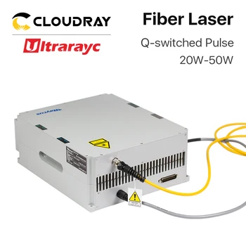 Ultrarayc Raycus 20W 30W s Q-moduláciou Pulz Fiber Laser Zdroj 1064nm Kvalitný Laserový Zdroj Vlákniny pre Označenie Stroja