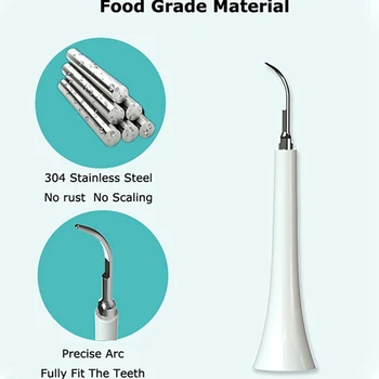 Ultrazvukové Scaler Tipy Handpiece vhodné pre Xiao Soocas Elektrická zubná Kefka Odstrániť Kalkul Plaku, Zubného Škvrna