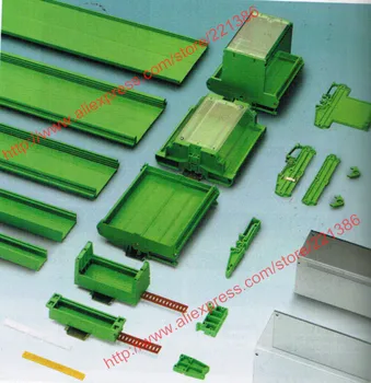 UM90 PCB dĺžka 201-250 mm profil panel montáž základne PCB bývanie PCB DIN lištu montáž adaptéra