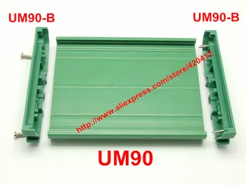 UM90 PCB dĺžka 201-250 mm profil panel montáž základne PCB bývanie PCB DIN lištu montáž adaptéra