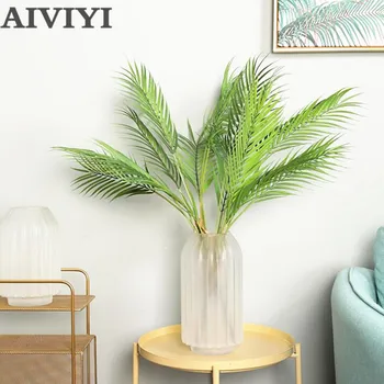 Umelé Palmy pobočiek wild faux listov palmové listy rastlín pre domáce obývacia izba svadobné dekorácie jungle party decor