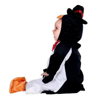 Umorden Karneval, Halloween Kostýmy Batoľa Detská Baby Zvierat Penguin Cosplay Kostým pre Dieťa, Dievča, Chlapec, Maškarný Jumpsuit