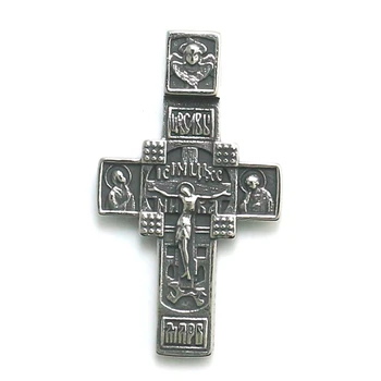 Unisex 316L Nerezovej Ocele Kríž Vintage Chrániť Klasické Prívesok