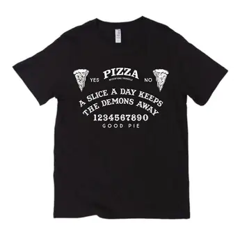 Unisex Pizza Milenca T-shirt Plus Veľkosť Vintage Graphic Tee Muži Ženy Krátky Rukáv Lumbálna Top Harajuku Tlač Tumblr Punk T tričko