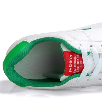 Unisex Tenisky Biele Kožené Topánky Mužov Pohodlie Tenisky 2020 Nový Príchod Teenage Bytov Topánky Muž Bežné Tenisky Unisex Veľkosť 44