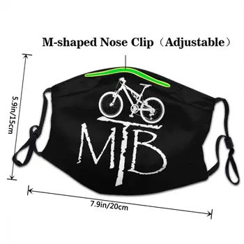 Unisex Tvár, Ústa Maska Horský Bicykel MTB Vintage Anti-Bakteriálne Haze Úst ochranný Kryt