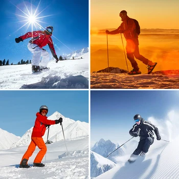 Unisex Zimné Korčule, Lyžiarske Topánky Nastaviť Jednoduché Bezpečnostné Cvičenie, Skiboard Mini Snowblades Príslušenstvo pre Vonkajšie Športové