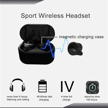 UNITOP Sabbat X12 Pro Tws Bezdrôtové Slúchadlá Bluetooth 5.0 Slúchadlá Hifi Stereo Slúchadlá Športové Nepremokavé Bezdrôtové Slúchadlá