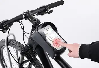 UniversalWaterproof Požičovňa Bicyklov Telefón Taška Držiak pre Iphone Smartphone Riadidlá Bike Mobilný Telefón Majiteľa Dotykový Displej Taška Prípade