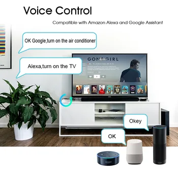 Univerzálne IR Smart Home Diaľkové Ovládanie WiFi + Infračervený Domov Ovládaná TV klimatizácia Automatizácie Switch S Google Alexa TSML1
