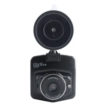 Univerzálny 2,4-palcový Full Objektív 1080P Auto Auto Videokamera DVR Vozidla, Kamera, videorekordér Dash Cam G-sensor