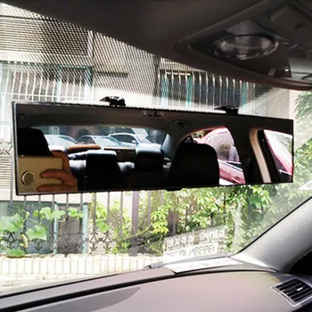 Univerzálny Broadway 300 mm Široký Konvexné Interiérové Klip Na Zadnej Pohľad Jasné Zrkadlo Auto Príslušenstvo