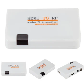 Univerzálny HDMI-ANTÉNNY Koaxiálny Converter Box, Adaptér, Kábel S Diaľkovým ovládaním Napájanie