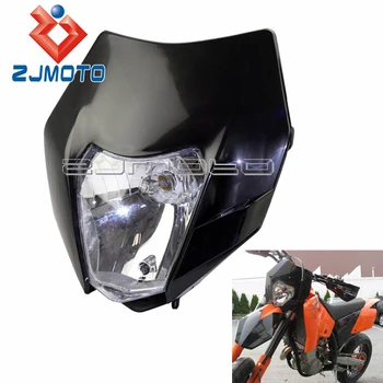 Univerzálny Reflektor Pre V EXCF XCF XCW SX SXF SMR Enduro Motocykel Svetlomet Dirt Bike Motocross Supermoto