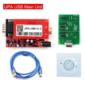 UPA USB Programátor V1.3 s plnou adaptéry ECU Chip Tunning OBD2 Hlavnej Jednotky (UPA-USB 1.3 UPA USB V1.3 Diagnostický Nástroj