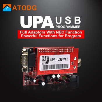 UPA USB Programátor V1.3 s plnou adaptéry ECU Chip Tunning OBD2 Hlavnej Jednotky (UPA-USB 1.3 UPA USB V1.3 Diagnostický Nástroj