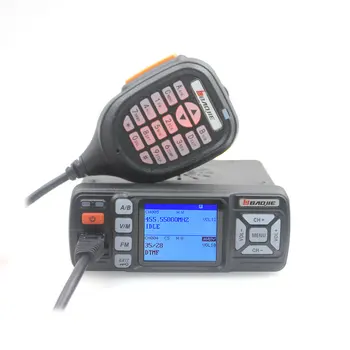 Upgrade z BJ-218 Baojie BJ-318 Walkie Talkie Mini Dual Band VHF UHF Mobilné Rádiové 20/25W 10 km, autorádio 10KM obojsmerná Rádiová