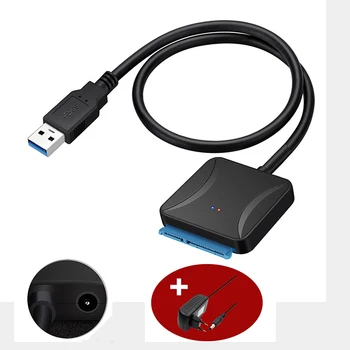 USB 3.0, SATA 3 Kábel Sata do USB nabíjačku Adaptér Rýchly Prenos Jednoduché Použitie Pevného Disku Previesť Kábel Prenosné
