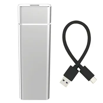 USB 3.1 M. 2 NGFF SSD Mobile Pevného Disku Box Karty Adaptéra Vonkajšieho Krytu Prípade za m2 SATA SSD USB 3.1