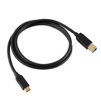 USB 3.1 Typu C, USB 3.0 Typ B Kábel usb, Kompatibilný s MacBook, MacBook Pro, Externý Pevný Disk, Dokovacie Stanice, 1,2 M,