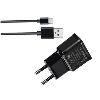 USB 5V 2.1 AC Cestovné Stenu Nabíjací Adaptér + Micro USB Kábel Pre HTC One M7 M8 M9 Plus A9 A9S Túžba 210 310 530 620 626 628 820