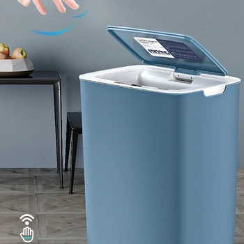 USB Automatický Senzor Smetisko Inteligentný Senzor Koša Indukčné odpadkovom Koši Eco-Friendly smetného koša Domácností Koša