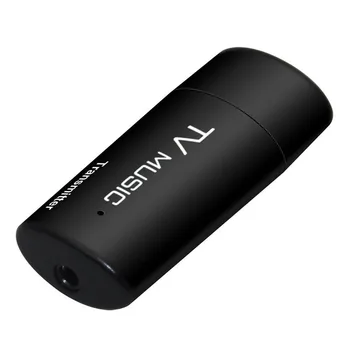USB Bezdrôtový Audio Vysielač Bluetooth Stereo Hudby Dongle Adaptér Pre TV Smart PC, MP3, Slúchadlá