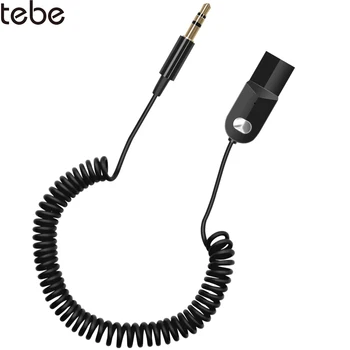 USB Bluetooth Audio Adaptér 3,5 mm Aux Auto Handsfree Bezdrôtový Prijímač Dongle Bluetooth Stereo Audio 5.0 Prijímač pre Reproduktor