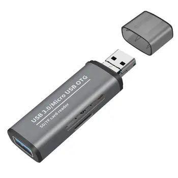 USB Card Reader 3.0 USB 3.0 TF Čítačku Pamäťových Kariet SD SDHC SDXC MMC OTG Android Adaptér Cardreader Micro SD/TF (Micro SD Čitateľov